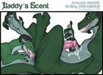  animal_genitalia anus comic cum daddy&#039;s_scent daddy's_scent dragon edit father_and_son feral feral_on_feral gay horsecock incest licking male narse oral penis rimming saliva scalie tongue 