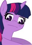  do_not_want equine face female feral friendship_is_magic headshot_portrait horn mammal my_little_pony portrait reaction_image solo tiarawhy twilight_sparkle_(mlp) unicorn 