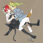  :o bad_id bad_pixiv_id black_legwear boots cosplay crossdressing eila_ilmatar_juutilainen eila_ilmatar_juutilainen_(cosplay) full_body green_eyes green_hair grey_eyes inazuma_eleven inazuma_eleven_(series) kiyama_hiroto legs long_hair male_focus midorikawa_ryuuji military military_uniform multiple_boys muyako_(junk) necktie open_mouth otoko_no_ko pantyhose ponytail red_hair sanya_v_litvyak sanya_v_litvyak_(cosplay) strike_witches uniform white_legwear world_witches_series 