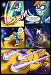  clothing comic dialog dialogue english_text equine female feral flower fluttershy_(mlp) friendship_is_magic hair hand horn horse madmax mammal mask multi-colored_hair my_little_pony pegasus pony rainbow_dash_(mlp) rainbow_hair rarity_(mlp) text unicorn wings 