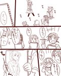  aoki_reika bad_id bad_pixiv_id comic drawing hino_akane_(smile_precure!) hoshizora_miyuki kise_yayoi koyama_shigeru midorikawa_nao modeling monochrome multiple_girls precure sitting sketching smile_precure! translated 