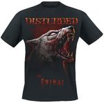  blood bloody_teeth canine clothing disturbed_(band) gore nightmare_fuel shirt the_animal undead wolf 