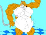  bathroom belly canine enema fox hose huge inflation male muscles nipples nozzle shower water 