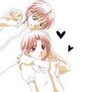  braid couple lowres ranma_1/2 saotome_ranma short_hair single_braid tendo_akane tendou_akane 