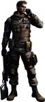  1boy boots brown_hair full_body gloves gun highres male male_focus marksman military nivans_piers piers_nivans resident_evil resident_evil_6 scarf sniper weapon 