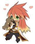 bad_id bad_pixiv_id belt blonde_hair bunny chibi coat full_body gloves gradient_hair green_eyes happy heart long_hair luke_fon_fabre male_focus mamekotori multicolored_hair pants red_hair shoes solo tales_of_(series) tales_of_the_abyss white_background 