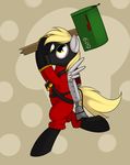  equine female flamethrower friendship_is_magic gas_mask horse kloudmutt mailbox mammal my_little_pony pegasus pony pyro_(team_fortress_2) ranged_weapon solo team_fortress_2 weapon wings yellow_eyes 