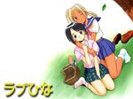  blonde_hair green_eyes kaolla_su love_hina shinobu_maehara 