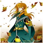  1boy belt brown_hair capelet elbow_gloves glasses gloves jade_curtiss long_hair lowres red_eyes tales_of_(series) tales_of_the_abyss 