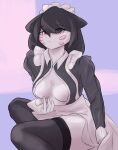 absurd_res anthro clothing felid feline female furry hi_res kemono maid_uniform mammal softspecies solo uniform