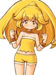  animated animated_gif blonde_hair blush choker clenched_hands collarbone cure_peace hair_flaps kise_yayoi long_hair magical_girl navel ponytail precure shigatake shorts smile_precure! solo tears transparent_background wrist_cuffs yellow yellow_choker yellow_eyes yellow_shorts 