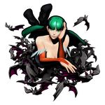  bat breasts capcom cleavage demon_girl green_eyes green_hair large_breasts leotard long_hair low_wings marvel marvel_vs._capcom marvel_vs._capcom_3 marvel_vs_capcom marvel_vs_capcom_3 morrigan_aensland solo succubus vampire_(game) wings 