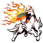  amaterasu capcom dog marvel marvel_vs._capcom marvel_vs._capcom_3 marvel_vs_capcom marvel_vs_capcom_3 okami ookami_(game) wolf 