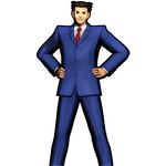  black_hair capcom formal gyakuten_saiban highres lawyer male male_focus marvel marvel_vs._capcom marvel_vs._capcom_3 marvel_vs_capcom_3 naruhodou_ryuuichi necktie phoenix_wright solo 