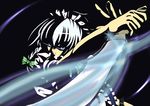  bad_id bad_pixiv_id izayoi_sakuya maid ribbon short_hair solo touhou tsuttsu 