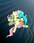  equine female feral fluttershy_(mlp) friendship_is_magic horse jepso jespo kissing lesbian mammal my_little_pony oral oral_sex pearl_necklace pegasus pony pussy sea_pony seaponies seapony seaweed sex underwater vaginal water wings 