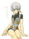  1girl breasts digital_devil_saga genderswap serph short_hair silver_hair sliver_hair touma_rui 