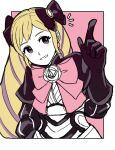  1girl aristocratic_clothes blonde_hair drill_hair elise_(fire_emblem) fire_emblem fire_emblem_fates highres multicolored_hair purple_eyes purple_hair solo streaked_hair twin_drills twintails yuki12046 