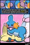 2020 3_fingers 3_toes 4_panel_comic 69_position abdominal_bulge anal anal_penetration anthro anthro_on_anthro balls black_border black_eyes blue_background blue_balls blue_body blue_fur blue_skin blush border bulge cyndaquil ellipsis english_text erection exclamation_point extreme_size_difference eyes_closed face_on_penis feet fellatio fingers fur generation_2_pokemon generation_3_pokemon genitals glans glans_lick group guildmaster_wigglytuff heart_eyes heart_symbol hi_res humanoid_genitalia humanoid_penis licking looking_pleasured lorderat loving_gaze lying male male/male male_penetrated male_penetrating male_penetrating_male mudkip multicolored_body multicolored_fur nintendo on_back oral oral_penetration penetration penile penile_penetration penis penis_in_ass penis_lick penis_on_face pink_background pink_body pink_fur pink_glans pokemon pokemon_(species) pokemon_mystery_dungeon purple_background question_mark ridiculous_fit sequence sex side_view signature simple_background size_difference spike_chunsoft stepping_on_face tail tail_pull teeth text toes tongue tongue_out trio two_tone_body two_tone_fur yellow_balls yellow_body yellow_fur