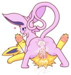 alpha_channel animal_genitalia animal_penis bodily_fluids canine_genitalia canine_penis cum cum_inside duo eeveelution espeon excessive_cum excessive_genital_fluids female feral generation_1_pokemon generation_2_pokemon genital_fluids genitals heart_symbol internal jolteon knot looking_back looking_pleasured male male/female mrseed nintendo penetration penis pokemon pokemon_(species) tail tongue tongue_out tuft xray_view