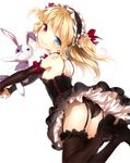  boku_wa_tomodachi_ga_sukunai buriki disc_cover garter_belt hasegawa_kobato heterochromia pantsu stockings thighhighs 