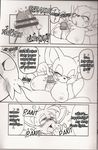  bat big_breasts black_and_white breasts canine comic cum dialog dialogue digital erection fellatio female fox hedgehog male mammal michiyoshi miles_prower monochrome oral oral_sex penis rouge rouge_the_bat scan sega sex sonic_(series) sonic_the_hedgehog straight tails text 