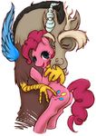  cuddling cutie_mark discord_(mlp) draconequus equine female feral friendship_is_magic horse male mammal my_little_pony pinkie_pie_(mlp) pony ronnie92 straight 