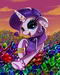  female feral friendship_is_magic gem horn jewels mammal my_little_pony rarity_(mlp) solo unicorn 