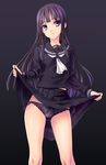  norizou_type-r pantsu seifuku skirt_lift tagme 