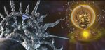  asura asura&#039;s_wrath asura_(asura&#039;s_wrath) asura_the_destructor(asura&#039;s_wrath) capcom chakravartin_(asura&#039;s_wrath) cyber_connect_2 earth epic galaxy giant god gold halo huge multiple_arms rainbow space 