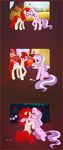  bow_tie brush comic cosmicunicorn cub cutie_mark diamond_tiara diamond_tiara_(mlp) ear_piercing equine eyewear female feral french_kissing friendship_is_magic glasses growing_up horse kissing lesbian love make_over makeover mammal mirror my_little_pony piercing pony romantic tiara twist_(mlp) young 