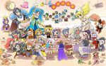  6+girls :d ? age_regression amumu annotated armor ashe_(league_of_legends) blonde_hair blue_eyes blue_hair blush boar book bottle bowl breasts bristle brown_eyes brown_hair cape cassiopeia_du_couteau chibi cleavage clock closed_eyes corki crown darius_(league_of_legends) dr._mundo eating emilia_leblanc everyone ezreal fighting floating food fruit garen_crownguard gem goggles gradient_hair green_eyes grey_hair helmet hood hooves horn horned_helmet horns irelia jack-in-the-box janna_windforce katarina_du_couteau knife ladle league_of_legends lee_sin long_hair master_yi meat medium_breasts midriff milikki multicolored_hair multiple_boys multiple_girls mummy one_eye_closed open_mouth pinwheel plate pointy_ears ponytail pot potion purple_eyes purple_hair purple_skin red_hair riven_(league_of_legends) scarf sejuani shaco shauna_vayne short_hair silver_hair slit_pupils small_breasts smile sona_buvelle soraka spoon staff stool stuffed_animal stuffed_toy sunglasses sweatdrop sword table taric tears teddy_bear translated tryndamere twintails urf varus very_long_hair volibear weapon white_hair xin_zhao younger zilean 