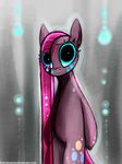  blue_eyes cutie_mark equine female foxinshadow friendship_is_magic glowing horse looking_at_viewer mammal my_little_pony pinkie_pie_(mlp) pony solo zero-sum 