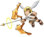  arrow centurion halo helmet kid_icarus kid_icarus_uprising male male_focus nintendo official_art sandals solo white_background wings 