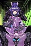  blush breasts clothed_sex cum cum_in_pussy damu_otoko decensored latex latexnr mitsurugi_meiya muvluv pussy reverse_cowgirl_position see-through sex spread_legs straddling uncensored v vaginal 