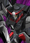  gundam gundam_age gundam_age-2_darkhound lance mecha no_humans polearm skull weapon 