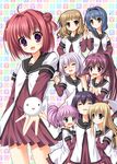  akaza_akari endori funami_yui furutani_himawari ikeda_chitose oomuro_sakurako seifuku sugiura_ayano tagme toshinou_kyouko yoshikawa_chinatsu yuru_yuri 