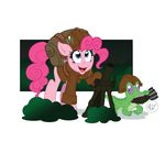  alligator backpack equine female feral french friendship_is_magic fur greenwiggly gummy_(mlp) helmet horse mammal military mortar mortar_bomb my_little_pony pink_fur pinkie_pie_(mlp) plain_background pony reptile scalie soldier uniform white_background 