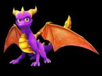  dark_spyro dragon evil purple_dragon solo spyro spyro_the_dragon transformation video_games wings 