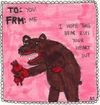  &hearts; bear blood english_text unknown_artist valentine&#039;s_day 