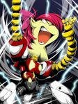  applebloom_(mlp) cub equine female feral friendship_is_magic getter_3 getter_robo horse machine mammal mechanical my_little_pony pony ribbons robot yellow_body young zaiyaki 