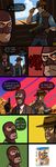  cereal comic derp dialog dialogue english_text eyewear food glasses gun human humor jarate male mammal product_placement ranged_weapon rifle sniper_(team_fortress_2) spoon spy_(team_fortress_2) team_fortress_2 text weapon 