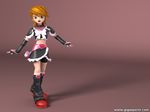  3d cure_black precure pretty_cure wallpaper 