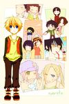  6+boys aburame_shino akamaru_(naruto) akimichi_chouji alternate_costume haruno_sakura hatake_kakashi hyuuga_hinata hyuuga_neji inuzuka_kiba loveariddle multiple_boys multiple_girls nara_shikamaru naruto naruto_(series) rock_lee tenten uchiha_sasuke uzumaki_naruto yamanaka_ino 