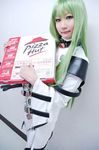  asian c.c. cc code_geass cosplay food lowres photo pizza pizza_hut 