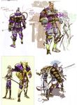  absurdres armor artist_request cape highres male_focus mask multiple_boys sengoku_basara sword takenaka_hanbee_(sengoku_basara) toyotomi_hideyoshi_(sengoku_basara) weapon 
