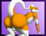  balls big_butt butt dj_(character) erection looking_at_viewer looking_back male muscles nude penis pose raised_tail sergal solo vamplust wide_hips 