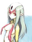  blue_submarine_no_6 breasts monster_girl mutio pointy_ears red_eyes yellow_skin 