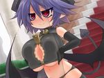  arekishi breast_squeeze breasts cum cum_inside cum_inside_breast horns huge_breasts monster_girl paizuri penis tail wings 