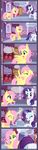  bite blue_eyes comic crying cutie_mark detailed_background dialog dialogue duo english_text equine eye_contact eyes_closed feather female feral fluttershy_(mlp) friendship_is_magic frown fur green_eyes hair horn horse humor laugh looking_at_viewer magic makeup mammal my_little_pony open_mouth pain pegasus pink_hair pony purple_hair rarity_(mlp) smile snapai tears text unicorn white_fur wings yellow_fur 